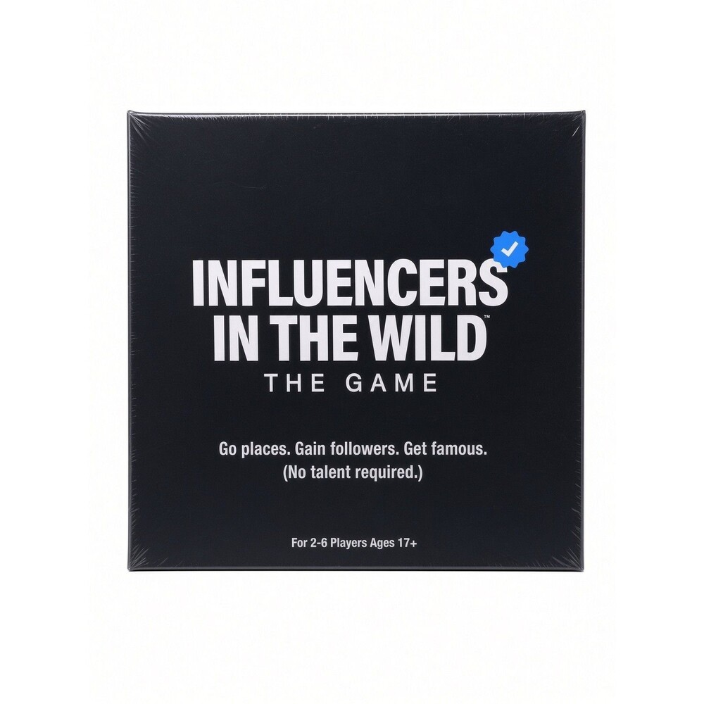 Influencers in the Wild: The Game - Social Media Game for 2-6 Players, Ages 17+